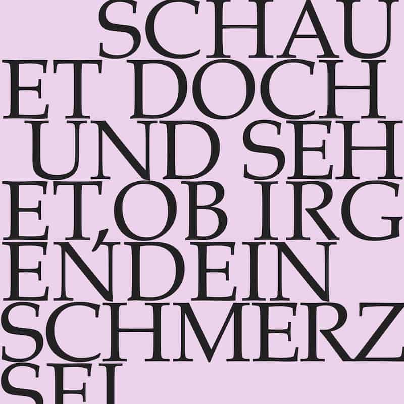 J.S. Bach-Stiftung Kantate BWV 46|J.S. Bach-Stiftung Kantate BWV 46