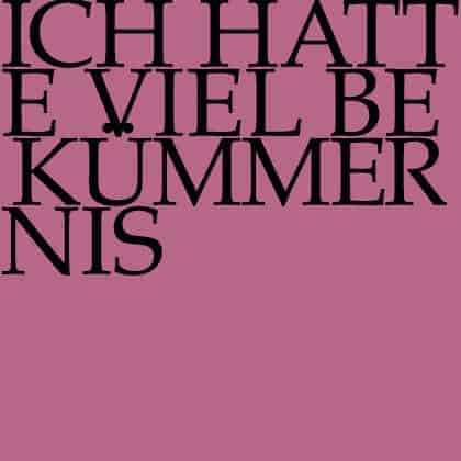J.S. Bach-Stiftung Kantate BWV 21|J.S. Bach-Stiftung Kantate BWV 21