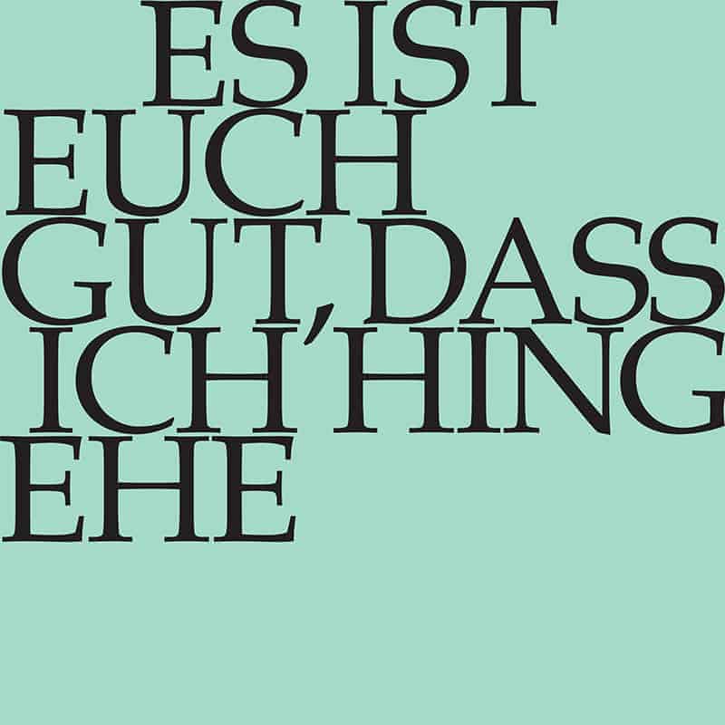 J.S. Bach-Stiftung Kantate BWV 108|J.S. Bach-Stiftung Kantate BWV 108