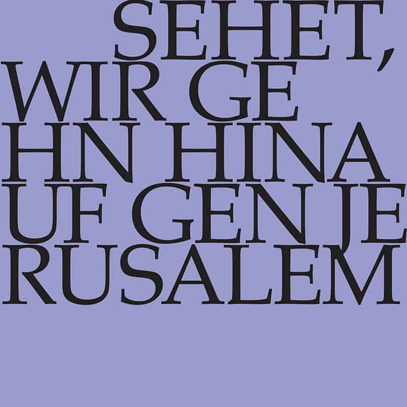 J.S. Bach-Stiftung Kantate BWV 159|J.S. Bach-Stiftung Kantate BWV 159