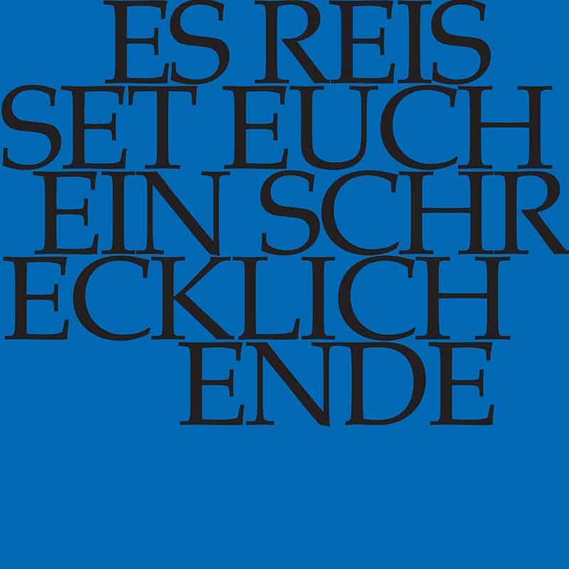 J.S. Bach-Stiftung Kantate BWV 90|J.S. Bach-Stiftung Kantate BWV 90