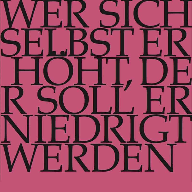 J.S. Bach-Stiftung Kantate BWV 47|J.S. Bach-Stiftung Kantate BWV 47|J.S. Bach-Stiftung Kantate BWV 47